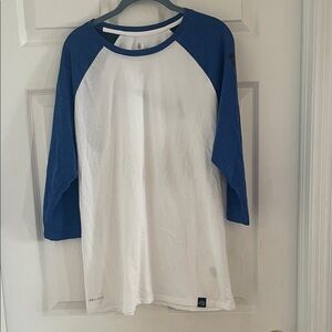 NWOT Orlando Magic Nike White and Blue Dri-FIT Tee